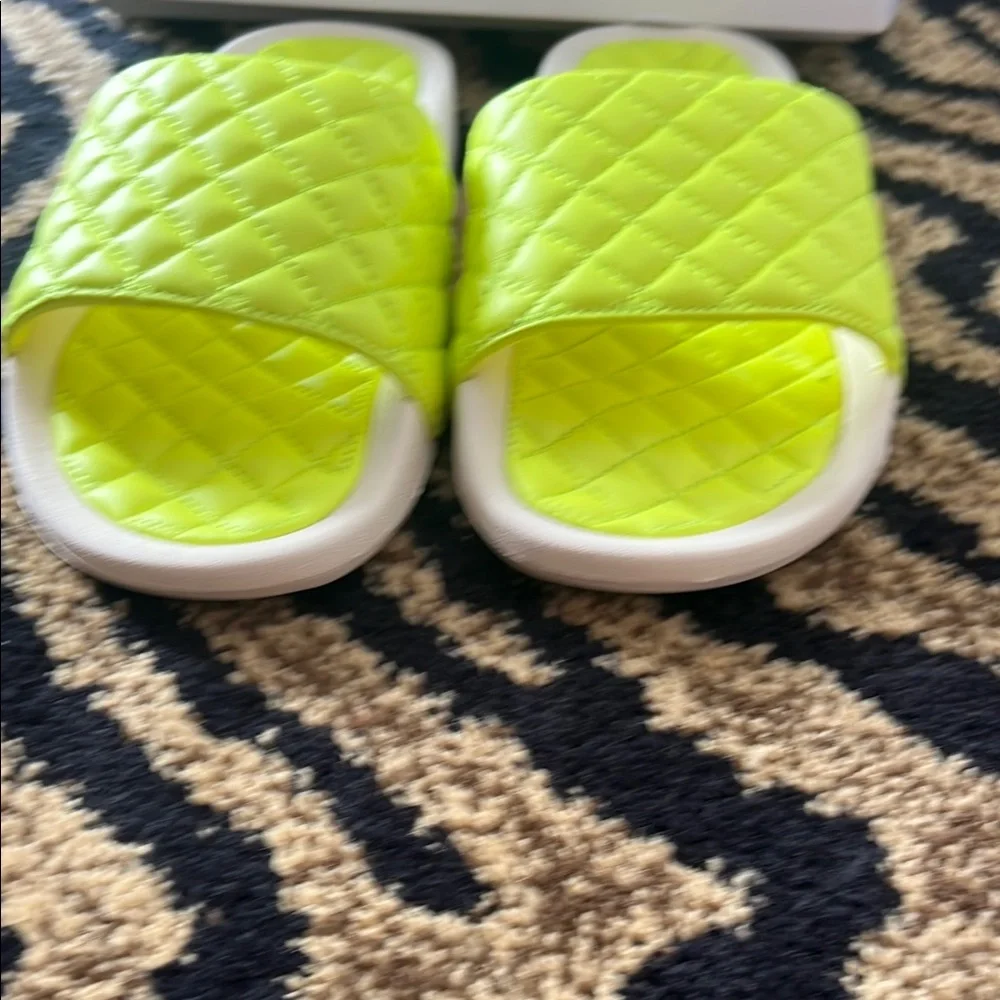 APL Vibrant Yellow Quilted Slippers - Picture 8 of 8